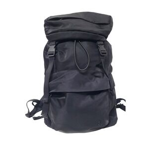 Lululemon‎ Black Nylon Backpack - Size 17x11x7